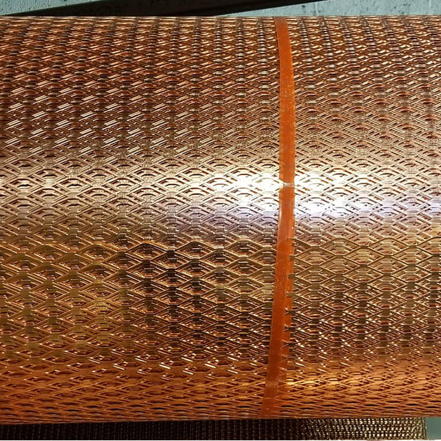 Cooper Expanded Metal Mesh