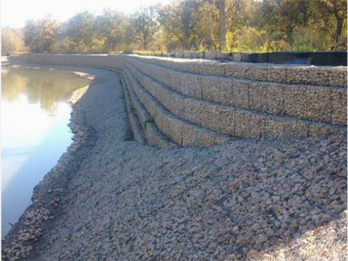 Gabions for Bank Stabilization