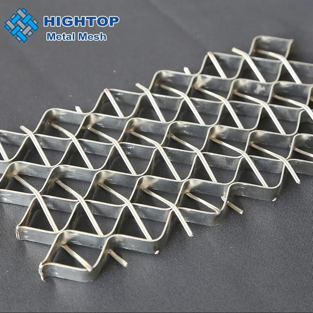 HT-AR-011:Decorative Crimped Woven Mesh Panels