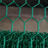 green pvc coated chicken coop hexagonal wire mesh