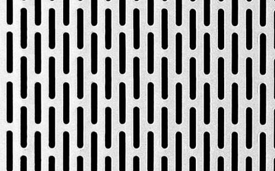 PoRound End Slotted Perforated