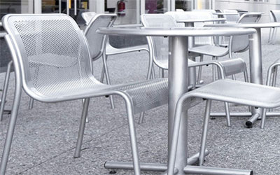 Stainless Steel Perforated Metal Furniture