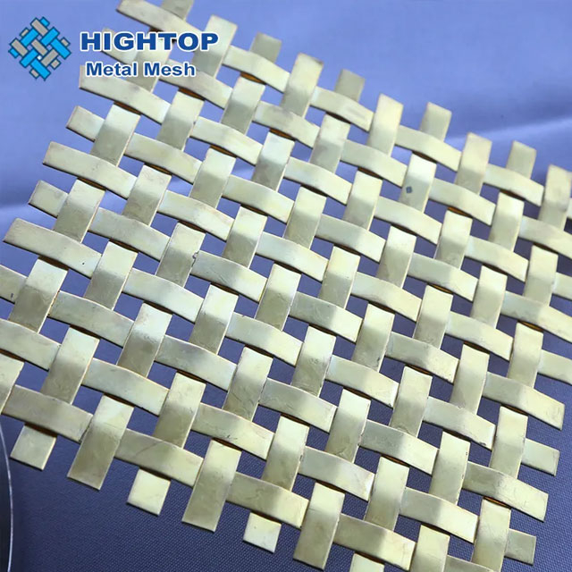 HT-AR-006:Architecture Decorative Flat Crimped Woven Mesh - Hightop ...