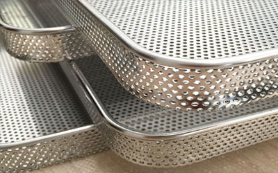 Perforated Metal Baking Pans And Trays